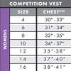 O'Neill Women's Slasher Comp Vest, Abyss/Light Aqua, 12 view 4