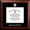 NCAA Nebraska Cornhuskers Unisex Silver Embossed Diploma Frame University of Nebraska 11W x 8.5H Silver Embossed Diploma Frame, Brown, One Size view 1