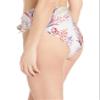 Vicious Young Babes - VYB Women's Standard High Wait Bow Tie Swimsuit Bikini Bottom, Meadow White, L view 2