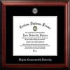 NCAA Virginia Commonwealth Rams Unisex Silver Embossed Diploma Frame Virginia Commonwealth University 14W x 11H Silver Embossed Diploma Frame, Brown, One Size view 1
