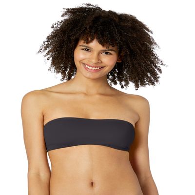 Vicious Young Babes - VYB Women's Standard Bandeau Swimsuit Bikini Top, Noir, L