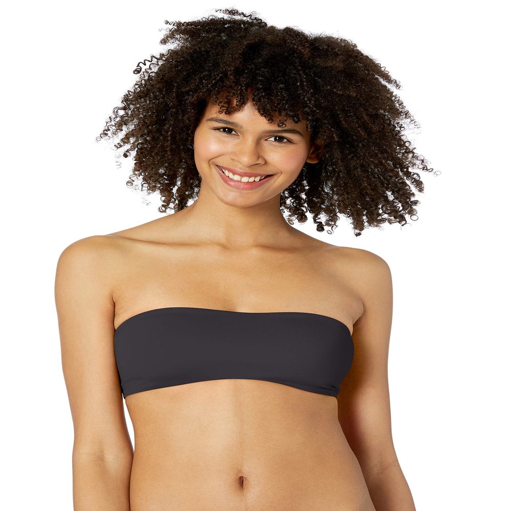 Vicious Young Babes - VYB Women's Standard Bandeau Swimsuit Bikini Top, Noir, L