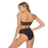 Vicious Young Babes - VYB Women's Standard Bandeau Swimsuit Bikini Top, Noir, L view 3