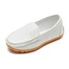YWPENGCAI Toddler Slip-on Shoes Boys Loafers Candy Colors Girls Moccasins White view 1