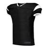 Augusta Sportswear Boys Slant Football Jersey S Black/White view 1
