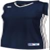 Russell Athletic Ladies Legacy Basketball Jersey Navy/White 2XL