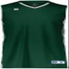 Russell Athletic Youth Legacy Basketball Jersey Dark Green/White L view 2