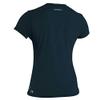 O'Neill Womens Hybrid Short Sleeve Sun Shirt, UPF 50+ Sun Protection, Rash Prevention for Surfing and All Water Activities, Slate, X-Large view 2
