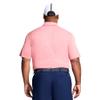 IZOD Men's Big and Tall Golf Title Holder Short Sleeve Polo, Saltwater Red, 4X-Large Tall view 3