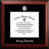 Campus Images NCAA Gonzaga Bulldogs Unisex Silver Embossed Diploma Frame Gonzaga University 10W x 8H Silver Embossed Diploma Frame, Brown, One Size view 1
