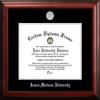 Campus Images NCAA James Madison Dukes Unisex Silver Embossed Diploma Frame James Madison University 16W x 12H Silver Embossed Diploma Frame, Brown, One Size view 1