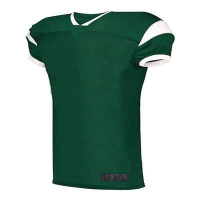 Augusta Sportswear Slant Football Jersey S Dark Green/White