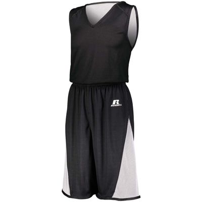 Youth Undivided Single Ply Reversible Jersey Black/White