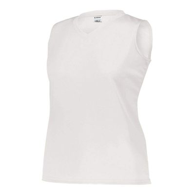 Augusta Sportswear Girls' 4795, White, Large