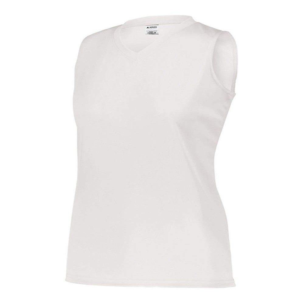 Augusta Sportswear Girls' 4795, White, Large