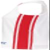 Russell Athletic Ladies Legacy Basketball Jersey White/True Red XL view 3