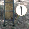 Highwild Ladder Stand Installation System Treestand Ground Swivel Spikes view 2