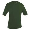 O'Neill Wetsuits Men's Premium Skins UPF 50+ Short Sleeve Sun Shirt, Dark Olive, L view 2