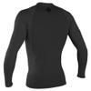 O'Neill Men's Hyperfreak 1mm Neoprene/Skins Long Sleeve Top, Black/Black, Medium Tall view 2