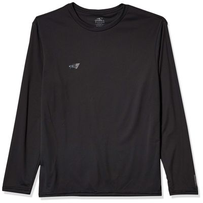 O'Neill Men's Premium Skins UPF 50+ Long Sleeve Sun Shirt, Raven, M