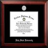 Campus Images NCAA Utah State Aggies Unisex Silver Embossed Diploma Frame Utah State University 11W x 8.5H Silver Embossed Diploma Frame, Brown, One Size view 1