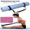 AKOAK Adjustable Yoga Mat Strap, Multi-purpose Strap, Durable Yoga Mat Carrying Strap (Excluding Yoga Mat), Pack of 1 (Black) view 2
