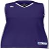 Russell Athletic Ladies Legacy Basketball Jersey Purple/White M view 2