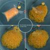 APZDFGIFCD 100Pcs PVA Water Soluble Bag Fishing Bait Bags for Solid Baits Carp Fishing Equipment Tackle Kit (10cm x14cm) view 4