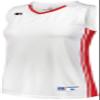 Russell Athletic Ladies Legacy Basketball Jersey White/True Red M view 1