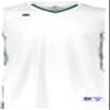 Youth Legacy Basketball Jersey White/Dark Green S view 2