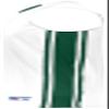 Youth Legacy Basketball Jersey White/Dark Green S view 3
