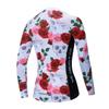 Cycling Jersey Long Sleeve Womens Mountain Bike Jersey Zip Shirts Road Bicycle Clothing Outdoor Sports Racing MTB Tops for Ladies Female Bouse Fall Autumn Breathable Quick Dry Size XL view 2