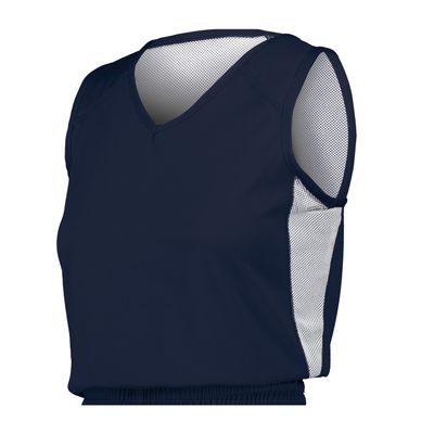 Russell Athletic Ladies Undivided Single Ply Reversible Jersey Navy/White XL