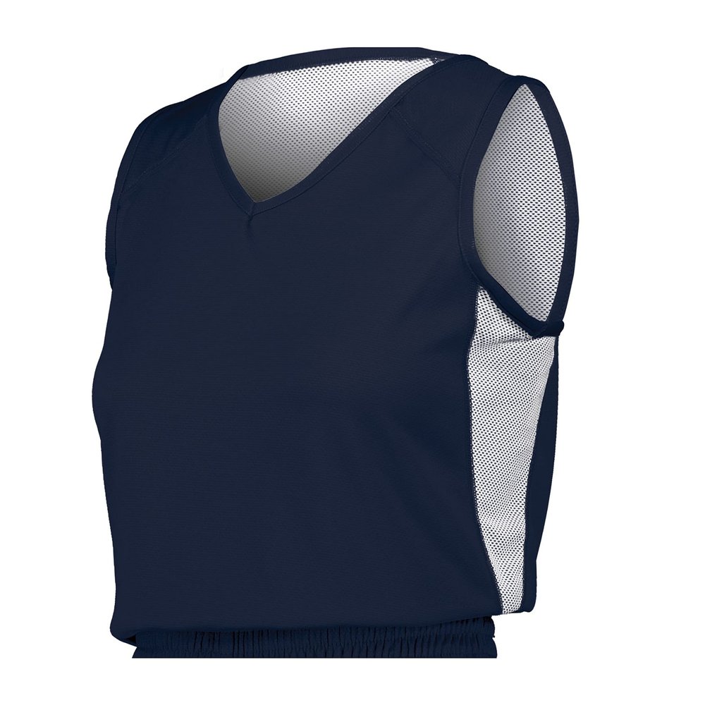 Russell Athletic Ladies Undivided Single Ply Reversible Jersey Navy/White XL