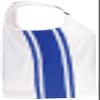 Russell Athletic Ladies Legacy Basketball Jersey White/Royal S view 4