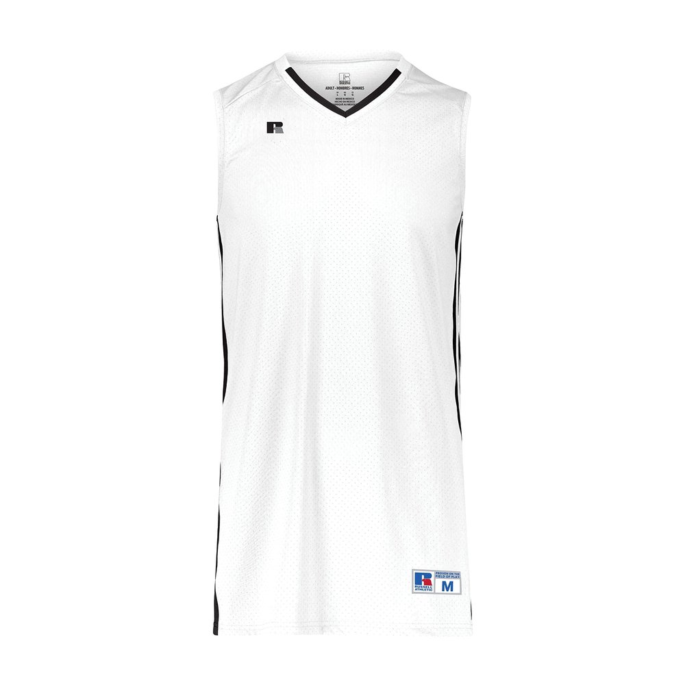 Legacy Basketball Jersey White/Black S