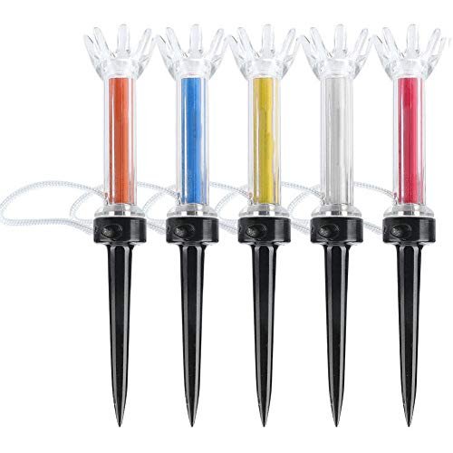 VGEBY Golf Tee, Magnetic Plastic Golf Tee for Golf Training Practice 90mm/79mm for Driving Range Mats Training and Practice