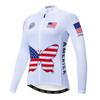 Cycling Jersey Long Sleeve Womens Mountain Bike Jersey Zip Shirts Road Bicycle Clothing Outdoor Sports Racing MTB Tops for Ladies Female Bouse Fall Autumn Breathable Quick Dry Size S view 1