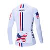 Cycling Jersey Long Sleeve Womens Mountain Bike Jersey Zip Shirts Road Bicycle Clothing Outdoor Sports Racing MTB Tops for Ladies Female Bouse Fall Autumn Breathable Quick Dry Size S view 2