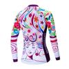 Cycling Jersey Long Sleeve Womens Mountain Bike Jersey Zip Shirts Road Bicycle Clothing Outdoor Sports Racing MTB Tops for Ladies Female Bouse Fall Autumn Breathable Quick Dry Size XXL view 2
