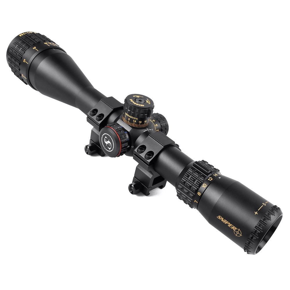 Scopes 4-16x40 Red/Green/Blue llluminated Reticle AO Hunting Scope (ND4-16x40AOL)