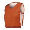 Russell Athletic Ladies Undivided Single Ply Reversible Jersey Burnt Orange/White 2XL
