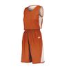Russell Athletic Ladies Undivided Single Ply Reversible Jersey Burnt Orange/White 2XL view 2