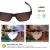 BlazerBuck Anti-salt Polarized Replacement Lenses & Screws Screwdriver for Oakley Twoface XL OO9350 - Amber view 3