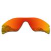 Puzzley Mirror Polarized Replacement Lenses for Oakley Radar Path Sunglasses - Orange Red Mirror Polarized view 1