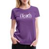 Spreadshirt Teacher Iteach No App for That Womens Premium T-Shirt, 2XL, Purple view 1