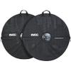 EVOC ROAD BIKE WHEEL CASE wheel bag for transporting wheels (2 pockets, safe transport thanks to reinforced axle protection, carrying handles, can be combined BIKE TRAVEL BAG), Black view 1