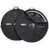 EVOC ROAD BIKE WHEEL CASE wheel bag for transporting wheels (2 pockets, safe transport thanks to reinforced axle protection, carrying handles, can be combined BIKE TRAVEL BAG), Black view 2