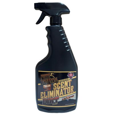 Pure Whitetail Scent Eliminator Spray - Dirt - Scent Eliminator for Hunting - Scent Blocker Spray - Covers Human Odors with a Distinct Dirt Aroma, 22 oz Bottle