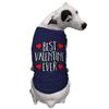 Best Valentine Ever - Dog Shirt (Navy, Large) view 2